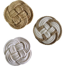 DECHOUS Home Set 3er-Pack Wärme-tischsets Stilvolle Geschirrunterlagen Für Esszimmer Und Dekoration