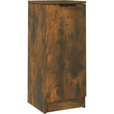 vidaXL Komoda šoninė Komoda šoninė spintelė Daugiafunkcinė spintelė Stovinti spintelė Svetainės prieškambario spinta Dūminis ąžuolas 30 x 30 x 70 cm Medienos medžiaga