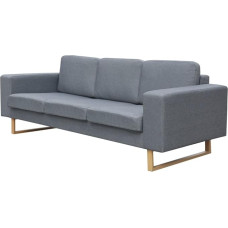 3-vietė sofa, sofa lova, sofa, paauglio kambarys, paauglio sofa, paauglio sofa, sofa paauglio kambariui, sofa vaikų kambariui, sofa, audinys šviesiai pilka