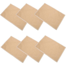 Waschbare Tischsets 6 Stück Jute Imitat Platzdeckchen Hitzebeständig Für Esszimmer Und Küchentisch Alltag