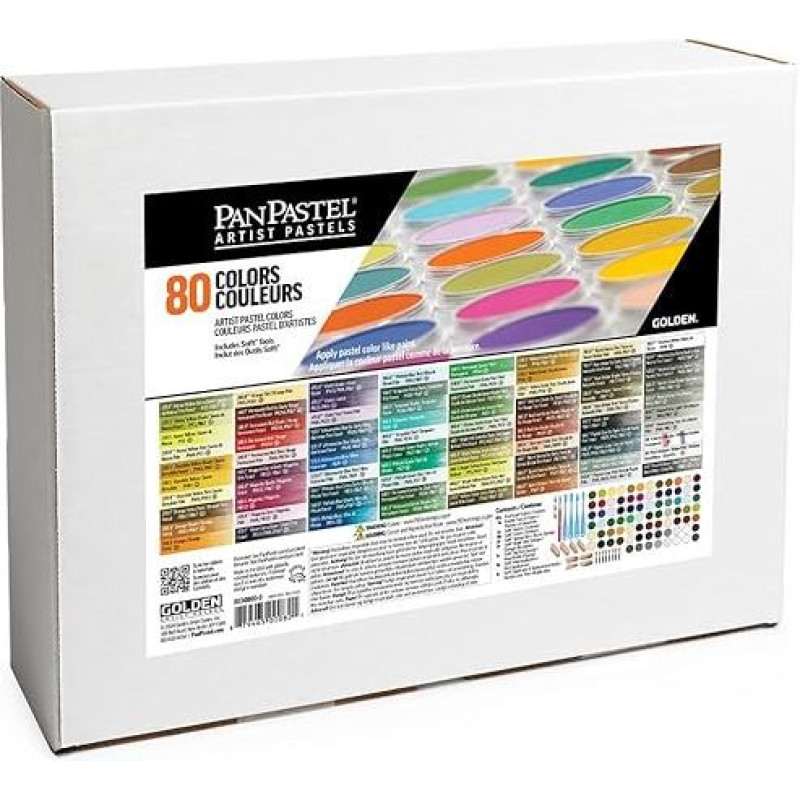 Complete Set of 80 Pan Pastels