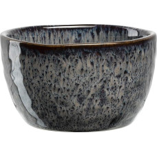 Leonardo Matera 022992 Ceramic Bowls Set of 12 - Small Ceramic Bowls - Diameter 8.3 cm, Height 5 cm - Capacity 150 ml - Microwave-Safe, Dishwasher Safe - Set of 12 in Anthracite