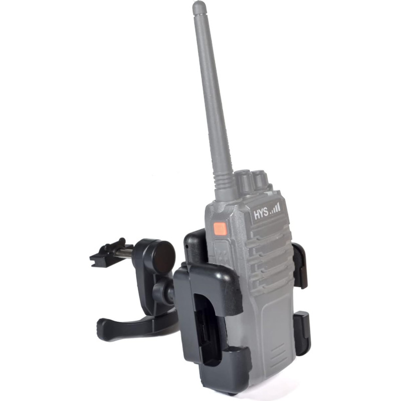 HYS Automobilinis oro ventiliacijos laikiklis, suderinamas su Baofeng Motorola YAESU ICOM WOUXUN rankine radijo stotele