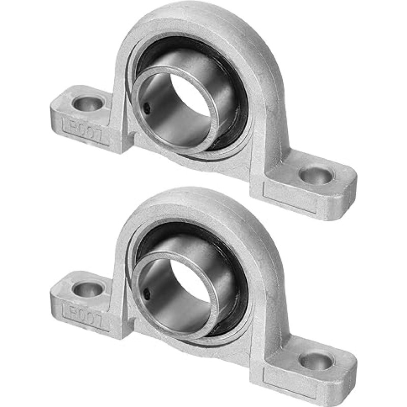 QUARKZMAN 2 KP007 pagalvinių blokų guolių pakuotė 8 mm skylės guolio korpusas Cinko lydinys P6 (ABEC3)
