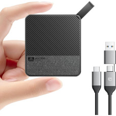 SAN ZANG MASTER išorinis kietasis diskas 2 TB, 560 MB/s skaitymo, 520 MB/s rašymo, USB 3.2 Gen.1, išorinis kietasis diskas, skirtas kompiuteriams, išmaniesiems telefonams ir žaidimų konsolėms, S5Plus