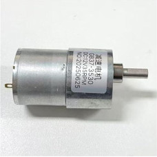 GB37-3530 nuolatinės srovės krumpliaratinis variklis 12V 24V 37 mm, metalinė pavarų dėžė, didelis sukimo momentas, 7-600 aps/min. mažo greičio krumpliaratinis variklis su ekscentriniu velenu, skirtas robotų automatizacijai 