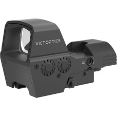 Victoptics RDSL36 Omega SRD 1 x 23 x 33 keturių dalelių raudonasis taikiklis, skirtas sportui, airsoftui ir medžioklei, pneumatinis šautuvas, taikiklio taikiklis, refleksinis taikiklis, raudonasis taikiklis