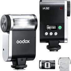 Godox iA32 Camera Flash iA32, Auto/Manual Modes -7° to 90° Adjustment Mini Flash Mini Flash