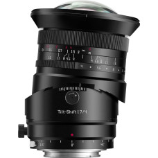 TTARTISAN Tilt-Shift 17mm F4 objektyvas L-Mount fotoaparatams, itin plataus kampo rankinio fokusavimo objektyvas, ±8mm poslinkis, 10 diafragmų diafragma, idealiai tinka nekilnojamojo turto ir produktų fotografavimui