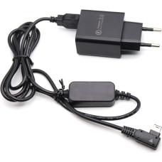 AC-PW10AM PW10AM USB įkrovimo kabelis + QC3.0 USB adapteris, skirtas 