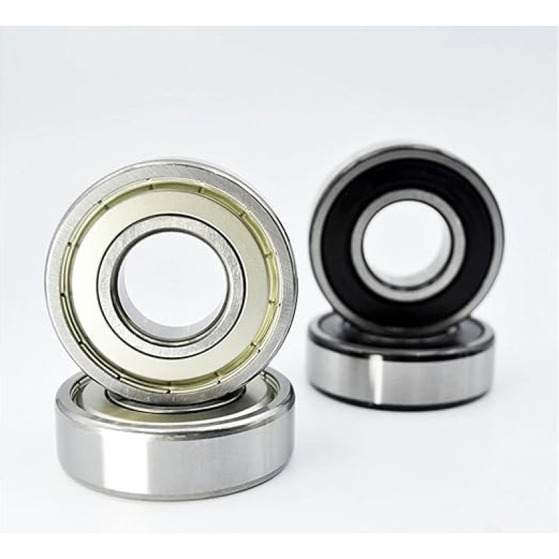 Rillenkugellager 6204 2RS ZZ 20x47x14 mm 6204RS 6204Z 2Z Innendurchmesser 20 mm, 2 Stück (6204 ZZ Premium)