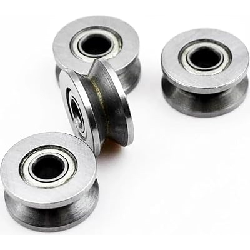 V624ZZ Kugellager 4x13x6 mm Nut 624, 10 Stück