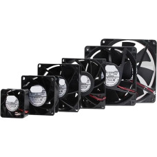 1 STÜCKE Doppel kugellager 40mm 60mm 70mm 80mm 90mm 120mm 14mm 12V heftigen lüfter (4020 10000rpm 2-Wire)