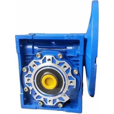 NMRV075 Schneckengetriebe-Drehzahlminderer 90B5 Flansch mit 24 mm Eingangswelle 28 mm Ausgangsbohrung Schmierung (santykis 25:1)