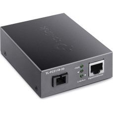 TP-Link Gigabit WDM Media Converter, Auto-Negotiation, Extends Fiber Distance up to 20 km (TL-FC311B-20)