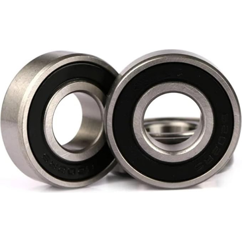4 Teile/los S6207RS S6207-2RS S6207 2RS RS 35x72x17mm Doppel Gummi Dichtung Edelstahl Rillen Kugellager 35 * 72 * 17mm
