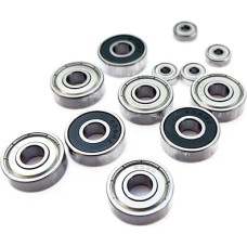 10 Stück Miniatur-Kugellager 633 634 635 636 638-2Z ZZ (633zz, 3 x 13 x 5 mm)