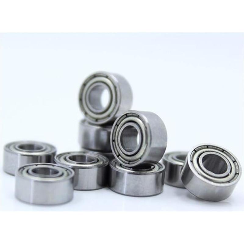 10 Stück 684ZZ kleines Lager 4 x 9 x 4 mm 684Z P0 Chromstahl-Kugellager (Dydis : 10 vnt.)