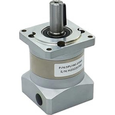 Planetenreduzierer HPS60 passend für Flanschservomotoren 200 W, 400 und 600 Eingangsloch 14 mm 10 A/min max 30 Nm (Verhältnis 20)