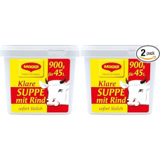 MAGGI Professional skaidri sriuba su jautiena, jautienos milteliais, žolelėmis, greitai tirpstanti, 1 pakuotė (1 x 900 g 