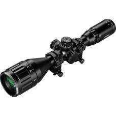 ESSLNB Air Rifle Scope 3-9 x 50 AOEG Mil Dot Range Finder with Sunshade 20mm-22mm/0.78-0.86 inches Mounting and Protective Cap for Hunting Airsoft and Crossbow