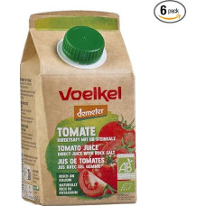 Voelkel - Tomato Juice - 100% Direct Juice Refreshly Pressed - 0.5 l - Pack of 6
