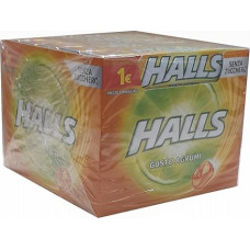 HALLS Confectionery Citrus, Pack of 20