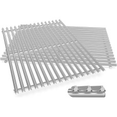 QuliMetal 47,6 x 33,7 cm nerūdijančio plieno kepimo grotelės 66095, skirtos 