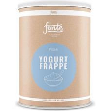 „Fonte“ jogurto frapė, veganiškas jogurto frapė milteliai, rankų darbo mišinys, gaivus gėrimas karštoms dienoms