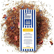 Aukštos kokybės „Rooibos“ arbata, nepakuota | Elegantiška nepakuota „Redbush“ arbata | „Rooibos Dream Cream“ | 100 g nepakuotos „Rooibos“ arbatos, pagamintos tradiciniu būdu | TEE HANDELSKONTOR BREMEN