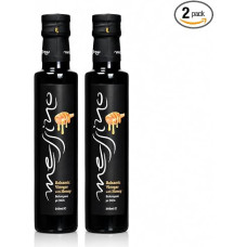 „Messino“ balzamiko actas su medumi, 2 x 250 ml (500 ml) – „Premium“ | Aukščiausios kokybės balzamiko actas, pagamintas iš graikų vynų ir gėlių medaus – be pridėto cukraus, skirtas salotoms ir sūriui