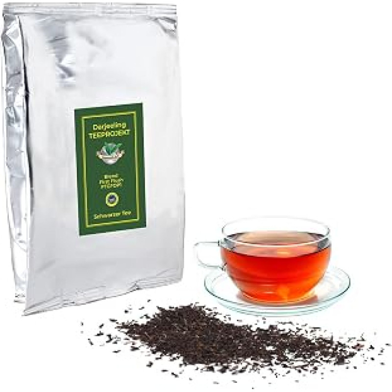TEEPROJEKT „Darjeeling First Flush“ mišinys, sodų arbata, FTGFOP1 – 1000 g