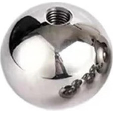 Bohrkugeln aus Edelstahl Gewindestahlkugeln M2-M12 5-60 mm Edelstahl Vollperlen mit Halbloch Kugelmutter Metallkugelköpfe(M2.5(2pcs),12.7mm)