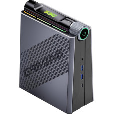 „ACEMAGIC Warlord Mini AM08PRO“ mini kompiuteris, „AMD R9 6900HX“ (iki 4,9 GHz), „Radeon 680M“, 32 GB DDR5 RAM, 1 TB NVMe PCIe 4 SSD, „Wi-Fi 6“ – mikro stalinis kompiuteris, skirtas verslui, biurui ir žaidimams