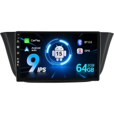 2G + 32G „Android 14“ automobilių radijas, skirtas „Fiat Iveco Daily VI“ (2014–2021 m.) su kamera, 9 colių IPS ekranu, palaiko DAB+ / valdymą per vairą / „Wi-Fi“ / „Bluetooth“ / „MirrorLink“ / „CarPlay“ / USB / RDS / AUX / FM / GPS