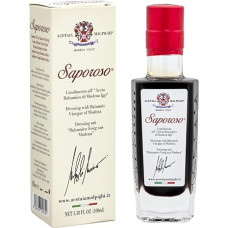 Acetaia Malpighi - Spicy Dressing with Balsamic Vinegar from Modena IGP - 100 ml - Aged for 6 Years in Oak Barrels - Without Caramel