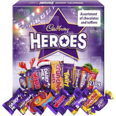 „Cadbury Heroes Premium“ Advento kalendorius, 230 g