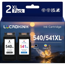 540XL 541XL Compatible Ink Cartridges for PG-540XL CL-541XL 2 Pack