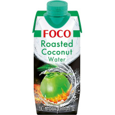 „FOCO“ kokosų sulčių gėrimas su skrudintu skoniu – 1 vnt. po 330 ml