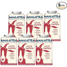 „Granarolo“, „Amalattea“ ožkos pieno, 6 pakuočių UHT iš dalies nugriebto pieno po 500 ml, 100 % pagaminta Italijoje, idealiai tinka moterims ir vaikams, švelnaus skonio, turtingas kalcio šaltinis