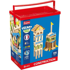 Jeujura – „Tecap Multiform“ – 175 detalių – Statybiniai žaidimai – Įvairių dydžių detalės, leidžiančios sukurti kuo daugiau konstrukcijų – Paleiskite vaizduotę – Rankų judesiai – Kūrybiškumas – 8347