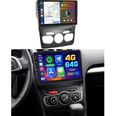 4+64G Car Radio for Citroen C4L C4 DS4 2013-2017 Wireless CarPlay