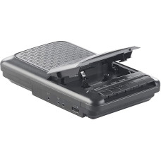 auvisio Cassette Recorder: Mobile Cassette Player, Speaker, Headphone Jack, Microphone (Cassette Recorder with Microphone, Recorder, Recording Function)