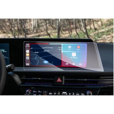 GAFAT Ki-a EV6 2021-2024 2025 10.25 Inch Navigation Screen Protector, Tempered Glass Screen Protector for EV6 2023 10.25 Inch Touch Screen, Compatible with Kia EV6, Shockproof, 9H Anti-Scratch
