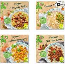 Du darfst Veggie Pack 11+1 Free - Vegan Ready Meals for the Microwave/Water Bath