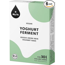 My.Yo - Ekologiškas jogurto fermentas Vegan | 6 x 5 g | Fermentas iki 30 L naminio jogurto