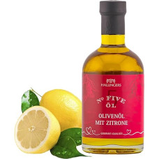 Hallingers Olive Oil with Lemon - Premium Food Oil for Seasoning, Marinating and Grilling - Olive Oil Preparation (Glass) - Fill Advent Calendar Novelties & Advent Calendar | New Home Retirement Fre