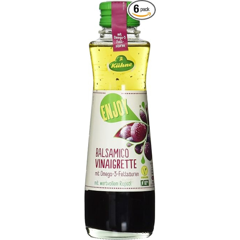 Kühne Dressing Enjoy Balsamic Vinaigrette, 6 vnt. (6 x 300 ml)