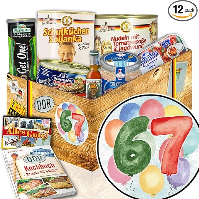 67-ojo gimtadienio dovanos - dovanos 67-ojo gimtadienio proga - DDR prekės