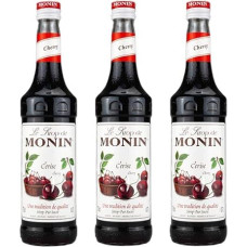 Monin Cherry Syrup 0.7 L Pack of 3